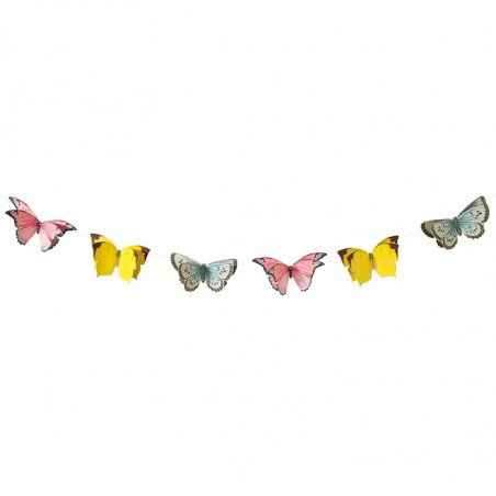 Guirlande papillons - 2,5 M