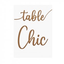 Nom de table Chic