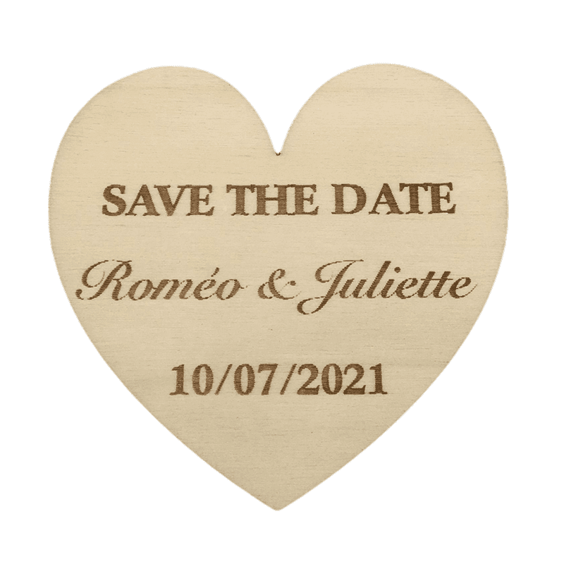 Save the date à personnaliser