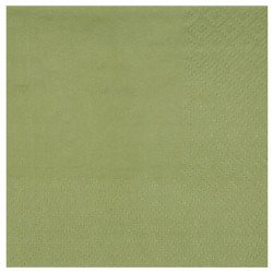 serviette vert olive