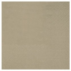 serviette taupe