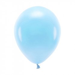 ballons latex 26 cm bleu pastel