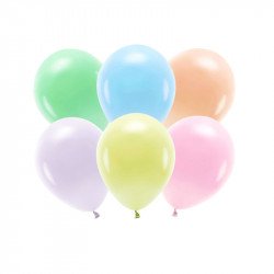 Mix de 12 ballons pastel