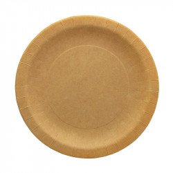 Assiettes en carton kraft (x12)