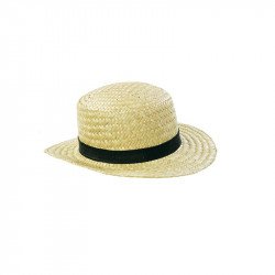 Chapeau Canotier en paille