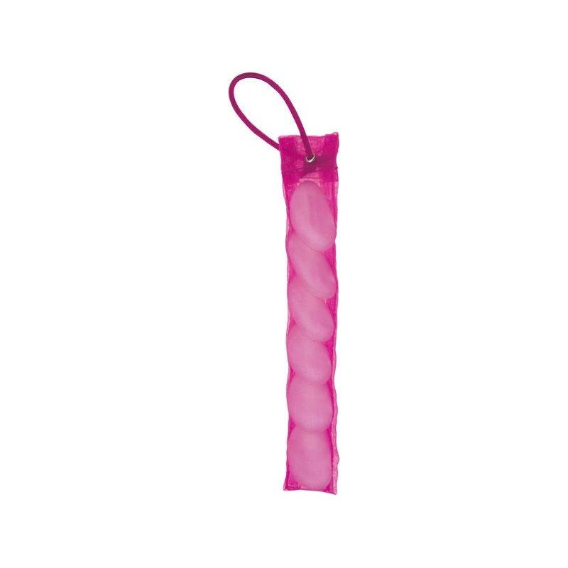 Tube organdi fuchsia (x6)