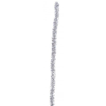 Fil chenille argent (x6)