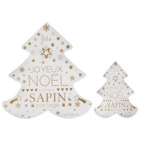 Assortiment 2 sapins chic & tendance