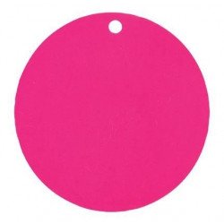 Marque place rond fuchsia (x10)