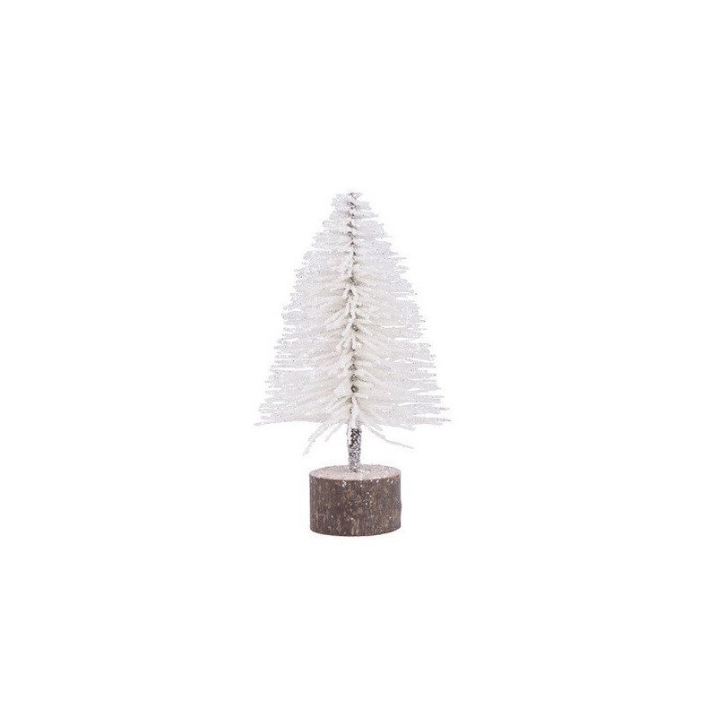 Sapin Pailleté Blanc