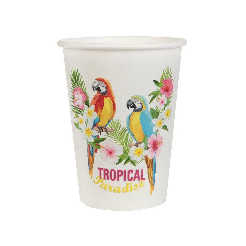 Gobelets tropicaux (x10)