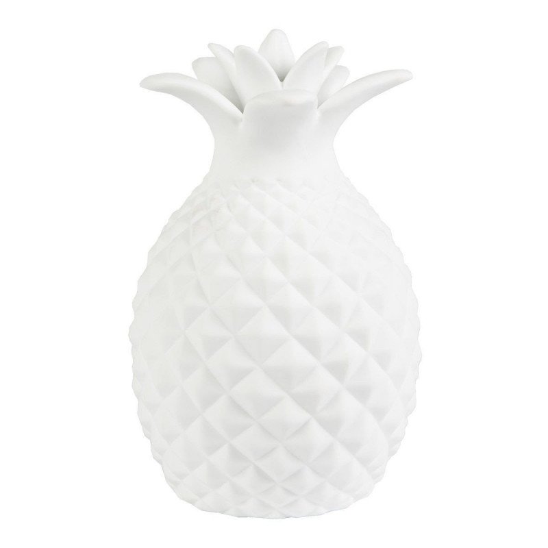 Lampe LED Ananas blanche