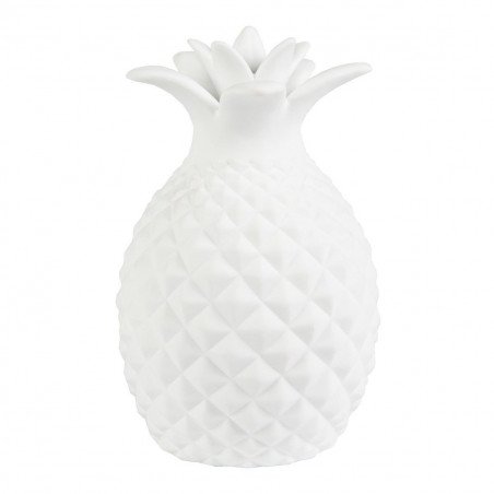 Lampe LED Ananas blanche