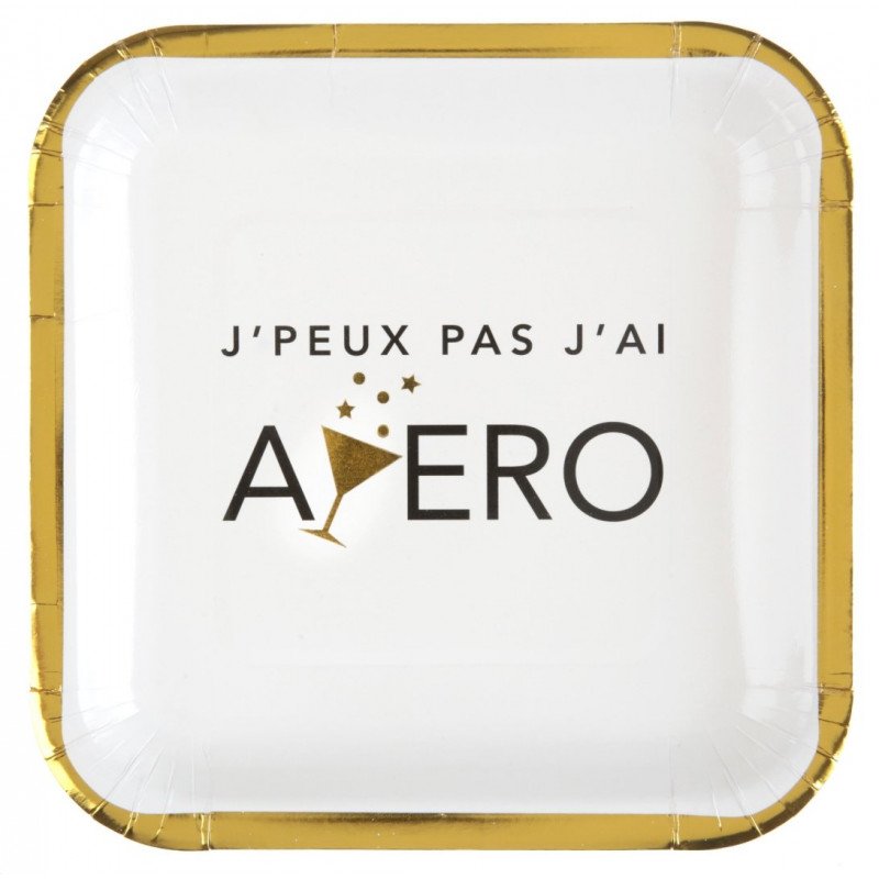 Assiettes Apéro Party