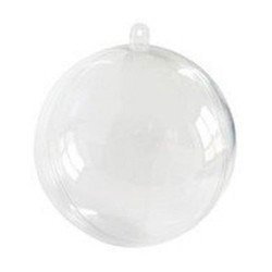 Petite boule transparente - 3cm  (x10)