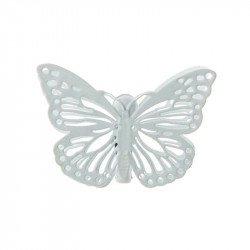 Pinces Papillon blanc (x4)