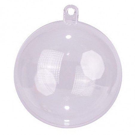 Boules transparentes 4 cm (x6)