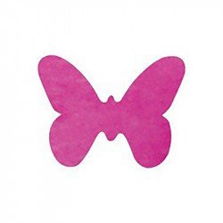 Confettis Papillon Fuchsia