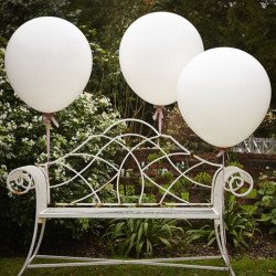 Ballons xl blanc (x3)