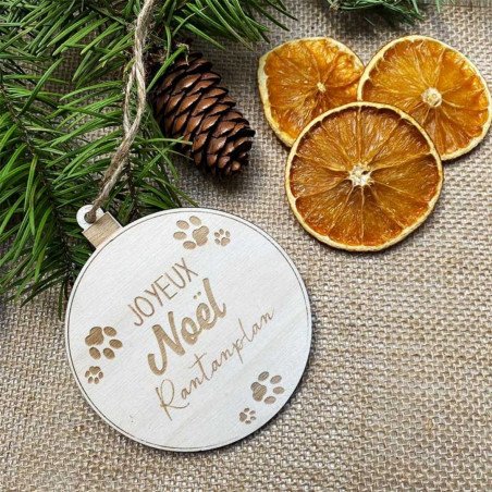 Boules de Noël pour Animaux personnalisées