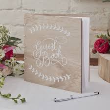 livre d'or en bois mariage