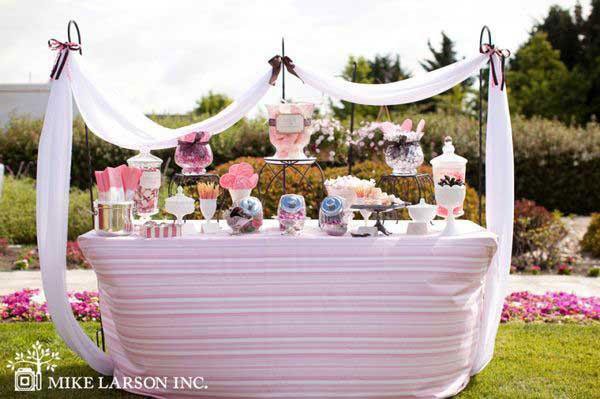 Candy bar mariage conte de fee