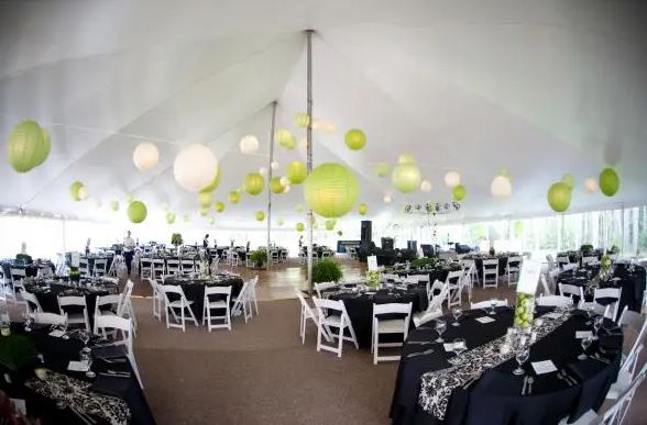 deco-mariage-vert-blanc-noir