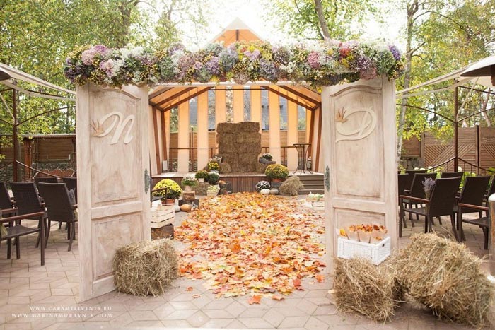 idee lieu de reception de mariage en automne