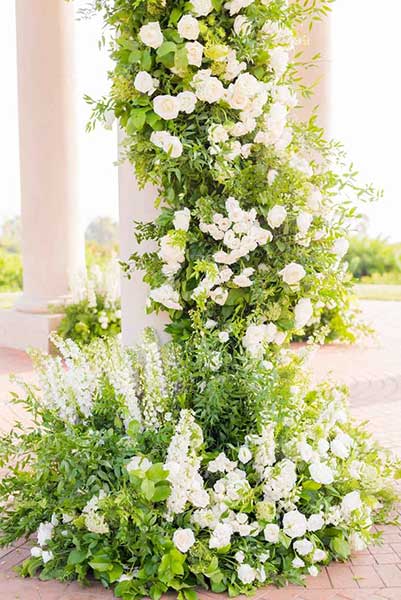 mariage-élégant-chic-verdure-fleurs