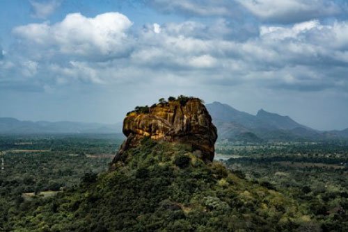 Le rocher Sigiriya au Sri Lanka